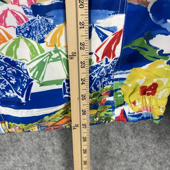 Polo Ralph Lauren Riviera Windbreaker Jacket Mens Large Packable Colorful Resort - Picture 10 of 16